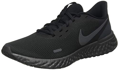 Nike Revolution 5, Zapatillas de Atletismo para Hombre, Negro/Antracita (Black/Anthracite 001), 42.5 EU Nike Revolution 5, Zapatillas de Atletismo para Hombre, Negro/Antracita (Black/Anthracite 001), 42.5 EU