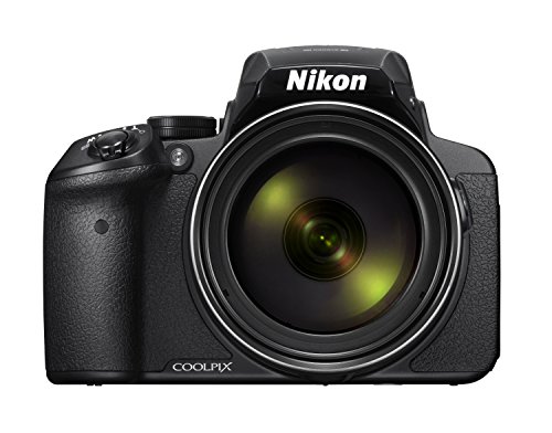 Nikon Coolpix P900 - Cámara compacta de 16 Mp (pantalla de 3", zoom óptico 83x, estabilizador óptico, grabación de vídeo Full HD), negro - [Versión Nikonistas]