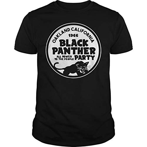 Oakland California 1966 Black Panther All Power To The People Party Shirt Cotton Funny T-Shirt