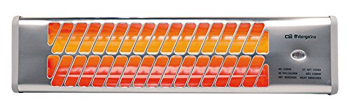 Orbegozo BB 5000 Estufa de Cuarzo de Baño, 1200 W, Plata Orbegozo BB 5000 Estufa de Cuarzo de Baño, 1200 W, Plata