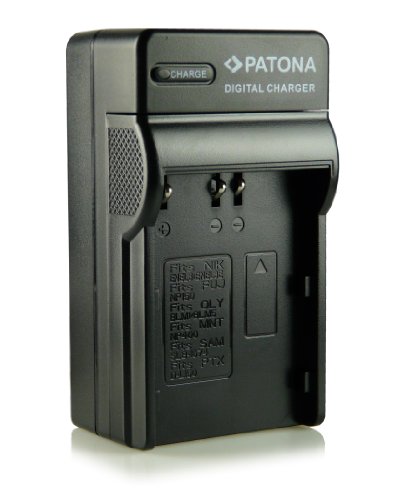 Patona - Cargador para Nikon D50, D70, D70s, D80, D90, D100, D200, D300, D300S, D700 y otras (equivalente a EN-EL3, ENEL3a y EN-EL3E)