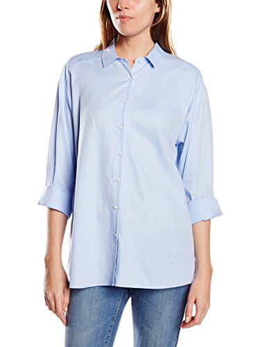 Pedro del Hierro Camisa Boyfriend, Blues, M para Mujer