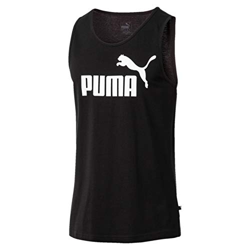 PUMA Essentials Tank Camiseta de Tirantes, Hombre, Negro (Cotton Black), M