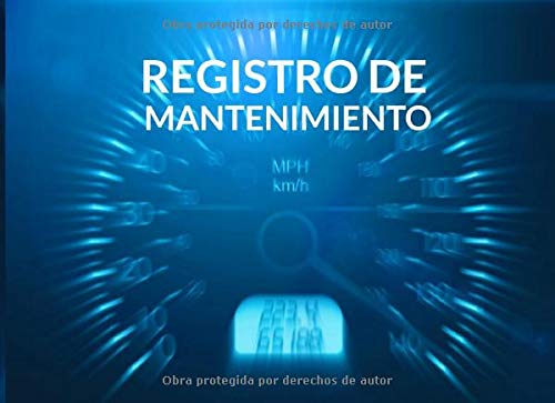 Registro de mantenimiento: Libro de mantenimiento del coche - 20,96 cm x 15,24 cm, 101 páginas - Páginas prefabricadas para llevar un registro ... - Adecuado para cualquier fabricante.
