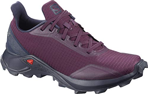 Salomon ALPHACROSS W, Zapatillas de trail running para Mujer, Morado (Potent Purple/Navy Blazer/India Ink), 39 1/3 EU