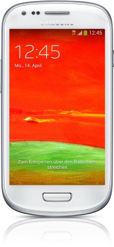 Samsung Galaxy S3 Mini - Smartphone libre Android (pantalla 4", cámara 5 Mp, 8 GB, Dual-Core 1.2 GHz), blanco (importado)