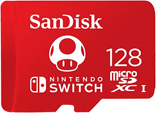 SanDisk - Tarjeta microSDXC de 128GB para Nintendo Switch