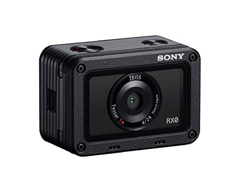 Sony DSC-RX0 - Cámara Ultra compacta de 15.3 MP (Pantalla LCD 3.8 cm, resolucion HD, con Sensor CMOS Exmor RS, Lente ZEISS Tessar T* de 24 mm, Bluetooth) Negro