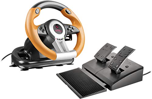 Speedlink DRIFT O.Z. - Volante para juegos de ordenador, color negro y naranja Speedlink DRIFT O.Z. - Volante para juegos de ordenador, color negro y naranja