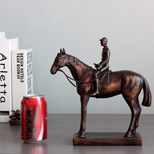 SryWj Europeo Retro Bronce Caballo Jinete Ecuestre Adornos Decorativos Tamaño Club Tienda Decoraciones para El Hogar SryWj Europeo Retro Bronce Caballo Jinete Ecuestre Adornos Decorativos Tamaño Club Tienda Decoraciones para El Hogar