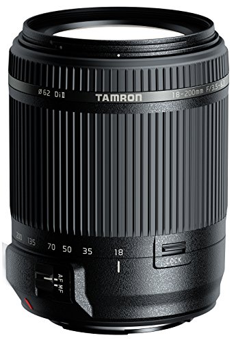 Tamron AF 18-200 mm F/3.5-6.3 XR Di II - Objetivo para cámara Sony Alpha DSLR (A-Mount) (distancia focal 18-200 mm, apertura f/3.5-6.3, diámetro filtro: 62mm), color negro