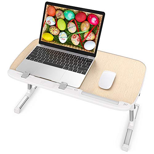 TaoTronics Mesa Ordenador Portátil, Mesa para Cama o Sofa, Bandeja Plegable para Desayuno, Mesa para Lectura o Juguetes, Soporte Portatil, Escritorio Portatil Cama, Mesa Cama Auxiliar Ajustable TaoTronics Mesa Ordenador Portátil, Mesa para Cama o Sofa, Bandeja Plegable para Desayuno, Mesa para Lectura o Juguetes, Soporte Portatil, Escritorio Portatil Cama, Mesa Cama Auxiliar Ajustable