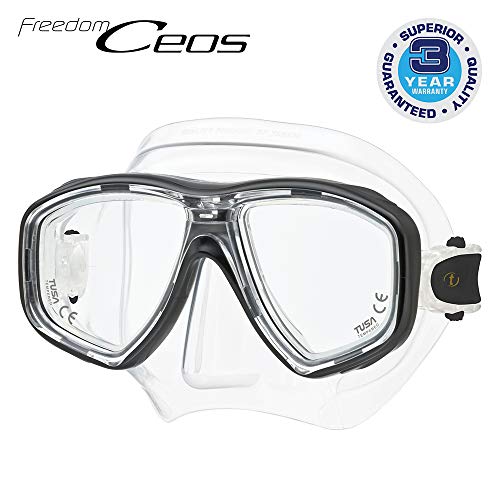 Tusa Freedom Ceos - Gafas Máscara de buceo y snorkeling Adultos Unisex