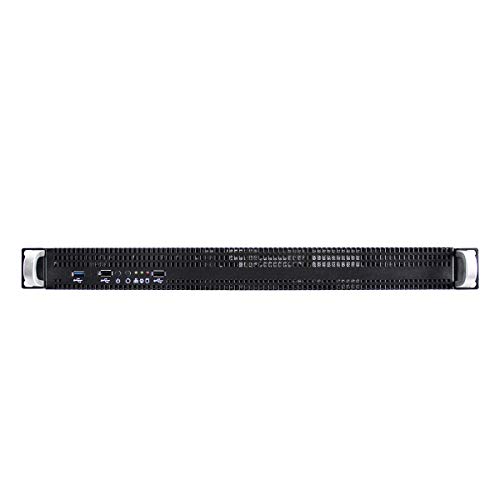 UNYKAch 1029 ATX - Caja Rack Profesional (1u, USB 3.0, Incluye 3 Ventiladores) Color Negro