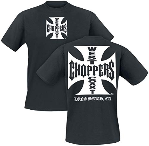 West Coast Choppers Iron Cross Camiseta Negro XXL