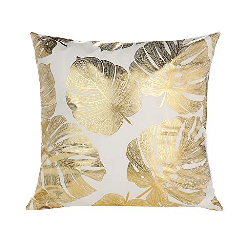 YWLINK 1PC CóModo Elegante Y Noble Carta De Oro Funda De Almohada Sofá Coche Cintura CojíN Cubierta DecoracióN del Hogar El Sofá Dormitorio Restaurante(Sin Almohada) 45cm X 45cm YWLINK 1PC CóModo Elegante Y Noble Carta De Oro Funda De Almohada Sofá Coche Cintura CojíN Cubierta DecoracióN del Hogar El Sofá Dormitorio Restaurante(Sin Almohada) 45cm X 45cm