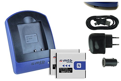 2 Baterìas + Cargador (USB/Coche/Corriente) NP-BN1 para Sony Cyber-Shot DSC-TX. W. WX. QX. - Ver Lista 2 Baterìas + Cargador (USB/Coche/Corriente) NP-BN1 para Sony Cyber-Shot DSC-TX. W. WX. QX. - Ver Lista