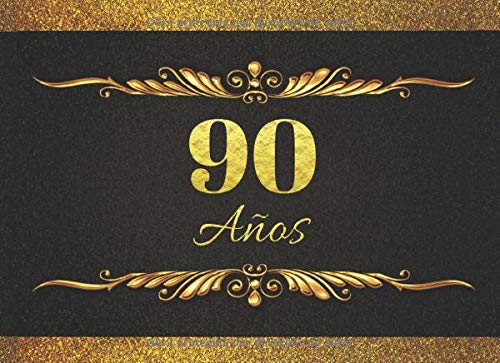 90 AÑOS: LIBRO DE FIRMAS PARA CELEBRACIÓN DE CUMPLEAÑOS | RECOGE COMENTARIOS Y FELICITACIONES DE TUS AMIGOS, FAMILIARES Y ALLEGADOS EN TU ... RECIBIDOS | ELEGANTE LIBRO DE VISITAS.