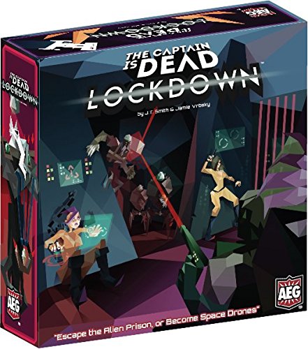 Alderac Entertainment ALD07018 The Captain is Dead: Lockdown, Multicolor