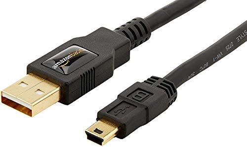 AmazonBasics - Cable USB 2.0 de tipo A a tipo B mini (1,8 m) AmazonBasics - Cable USB 2.0 de tipo A a tipo B mini (1,8 m)