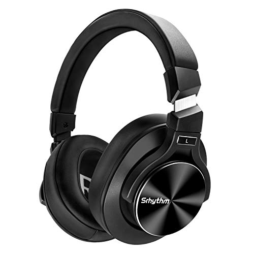 Auriculares Inalámbricos con Cancelación Activa de Ruido Bluetooth 5.0 - Srhythm NC75 Pro con Micrófono CVC8.0, Carga Rápida, Hi-Fi, 40+ horas de Reproducción - Baja Latencia