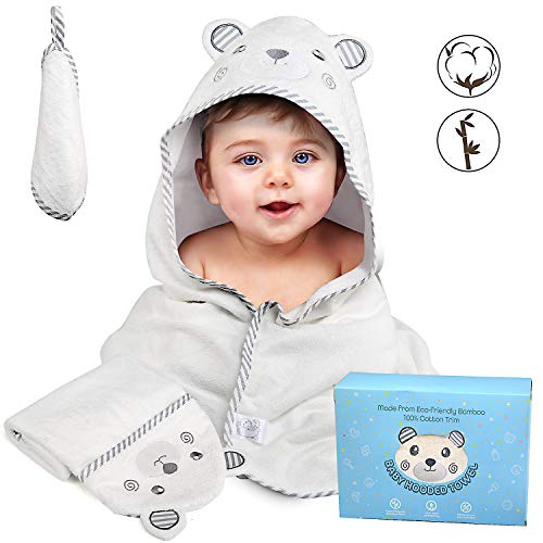 BelleStyle Toalla de Baño Bebé, Baby Toalla con Capucha, Capa de Baño Bebé Infantil, Toalla Bebe Recien Nacido, Ultra Suave Hipoalergénica de Bambú Orgánico Super Absorbente, Regalo Niños y Niñas BelleStyle Toalla de Baño Bebé, Baby Toalla con Capucha, Capa de Baño Bebé Infantil, Toalla Bebe Recien Nacido, Ultra Suave Hipoalergénica de Bambú Orgánico Super Absorbente, Regalo Niños y Niñas