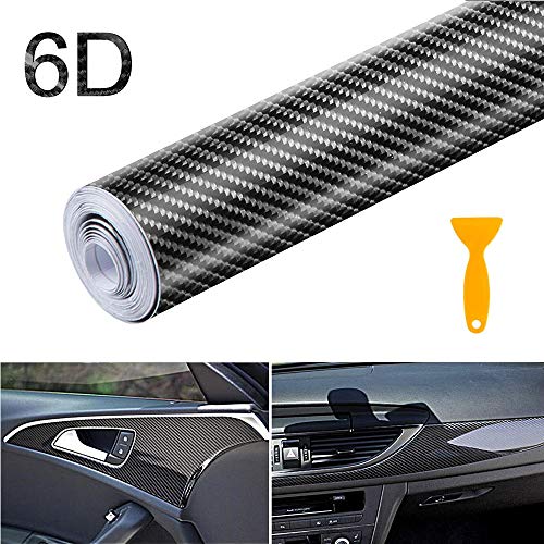 C100AE 6D Vinilo Fibra de Carbono Adhesiva, Vehículos Película Pegatina Decoración Autoadhesiva A Prueba de Agua Libre de Burbuja, DIY Decoración para Coche Motocicleta PC Muebles, 300cm*30cm C100AE 6D Vinilo Fibra de Carbono Adhesiva, Vehículos Película Pegatina Decoración Autoadhesiva A Prueba de Agua Libre de Burbuja, DIY Decoración para Coche Motocicleta PC Muebles, 300cm*30cm
