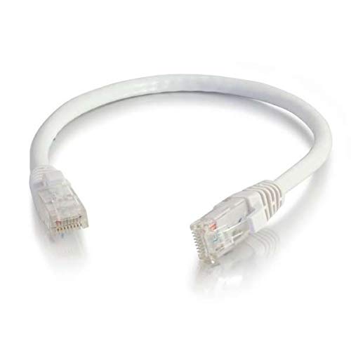 C2G 1m Cat6 Patch Cable - Cable de red (1m, RJ-45, RJ-45, 56g, Cat6) Color blanco