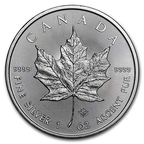 Canada Moneda 1 Onza oz Plata Maple Leaf 2020