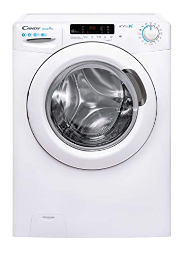 Candy CO4 1272D3/1-S - Lavadora carga frontal 7Kgs, 1200rpm, 9 ciclos rápidos, tecnología Active Motion, Wi-Fi & Bluetooth, 45cm profundidad, 60dba, display inteligente, 58dBA,clase A+++, color blanco Candy CO4 1272D3/1-S - Lavadora carga frontal 7Kgs, 1200rpm, 9 ciclos rápidos, tecnología Active Motion, Wi-Fi & Bluetooth, 45cm profundidad, 60dba, display inteligente, 58dBA,clase A+++, color blanco