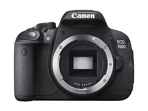 Canon EOS 700D Cámara digital SLR, 18MP, CMOS Sensor, 3 inch LCD, Negro (Reacondicionado)