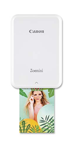 Canon Zoemini Pv-123 - Mini Impresora (Bluetooth, USB, 314 x 600 PPP, Canon Mini Print) Color Blanco