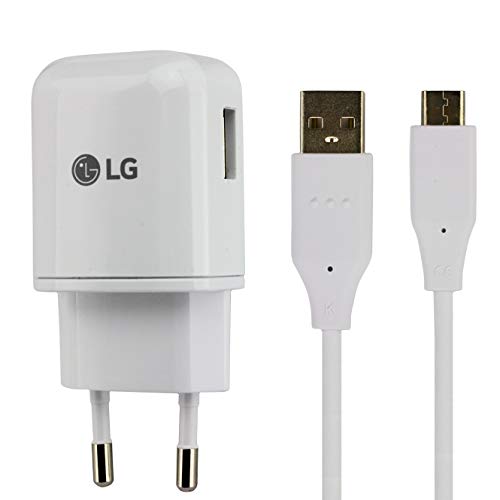 Cargador Original LG MCS-H05ER Carga Rapida USB-C para LG G5, G6, Nexus 5X, 6P, V20, V30, Bulk