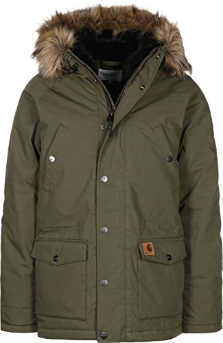 Carhartt WIP Trapper Parka cypress/black