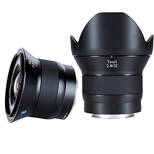 Carl Zeiss - Objetivo para Sony Nex E D67 (2,8/12 mm), Color Negro
