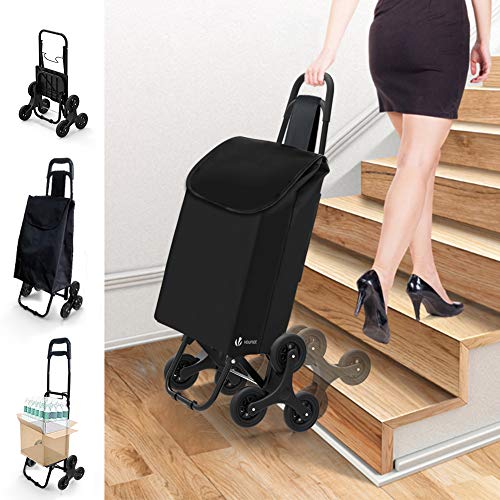 Carro Compra Plegables 6 Ruedas, Carrito Compra Subir Escaleras, Cada Lado 3 Ruedas, Impermeable 35L Carro Compra Plegables 6 Ruedas, Carrito Compra Subir Escaleras, Cada Lado 3 Ruedas, Impermeable 35L
