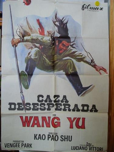 Cartel cine - Movie Poster : CAZA DESESPERADA - Original
