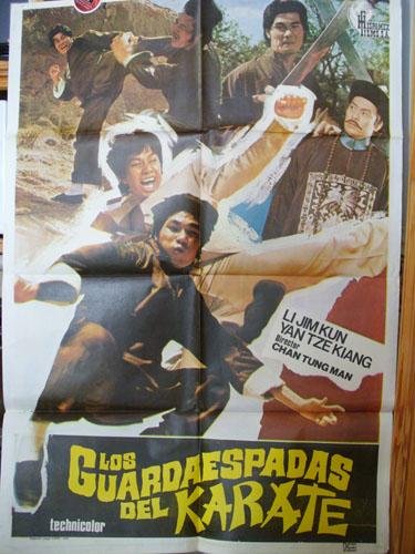 Cartel cine - Movie Poster : LOS GUARDAESPADAS DEL KARATE - Original