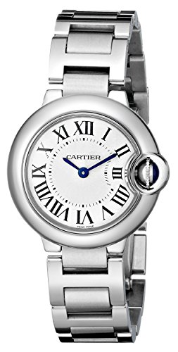 Cartier Ballon Bleu - Reloj (Reloj de pulsera, Masculino, Acero inoxidable, Acero inoxidable, Acero inoxidable, Acero inoxidable)