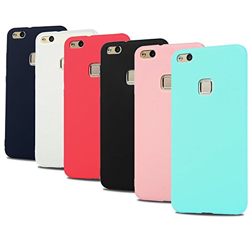 Caselover 6X Funda Huawei P10 Lite, Suave TPU Silicona Carcasa para Huawei P10 Lite Ultra Delgado Flexible Goma Mate Opaco Protectiva Caso Case Cover Bumper 6 Color Caselover 6X Funda Huawei P10 Lite, Suave TPU Silicona Carcasa para Huawei P10 Lite Ultra Delgado Flexible Goma Mate Opaco Protectiva Caso Case Cover Bumper 6 Color