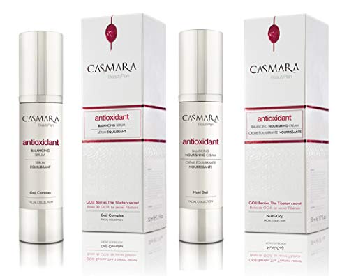 CASMARA DUO ANTIOXIDANT NUTRITIVO. (Antioxidant Balancing Serum 50ml + Antioxidant balancing nourishing cream 50ml) …