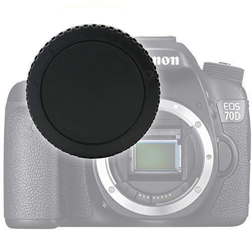 CELLONIC Tapa Compatible con Cuerpo para Canon EOS 70D, EOS 7D, EOS 6D, EOS 700D, EOS 100D, EOS Rebel (RF-3), Bayoneta Cubierta Protectora EF, EF-S Mount