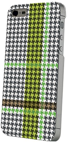 Celly PDPCOVIPH5GR funda para teléfono móvil Negro, Verde, Blanco - Fundas para teléfonos móviles (Funda, Apple, iPhone 5/5S, Negro, Verde, Blanco)