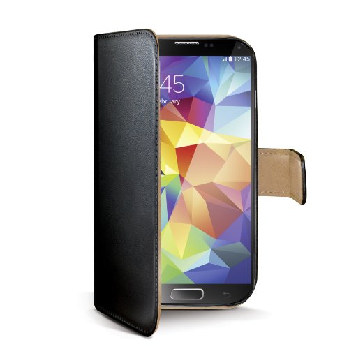 Celly Wally - Funda para Samsung Galaxy S5, color negro