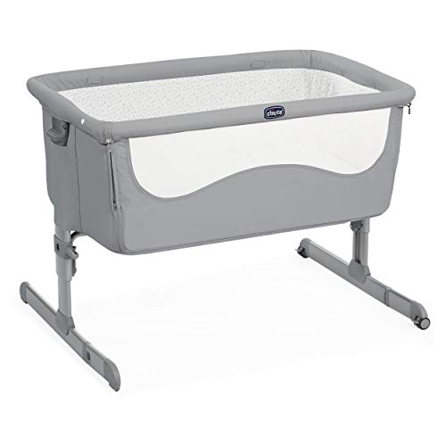 Chicco Next2Me Cuna de colecho con fácil apertura lateral, anclaje a cama y 6 alturas, color gris (Pearl) Chicco Next2Me Cuna de colecho con fácil apertura lateral, anclaje a cama y 6 alturas, color gris (Pearl)