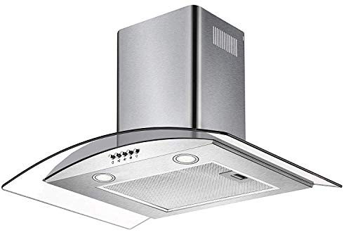 CIARRA CBC6S506 Campana Extractora Decorativa Cristal 60cm 550 m³/h 100W·3 Velocidades de Extracción·Evacuación al Exterior y Recirculación por Filtro de Carbón CBCF004· Acero Inoxidable Plata CIARRA CBC6S506 Campana Extractora Decorativa Cristal 60cm 550 m³/h 100W·3 Velocidades de Extracción·Evacuación al Exterior y Recirculación por Filtro de Carbón CBCF004· Acero Inoxidable Plata