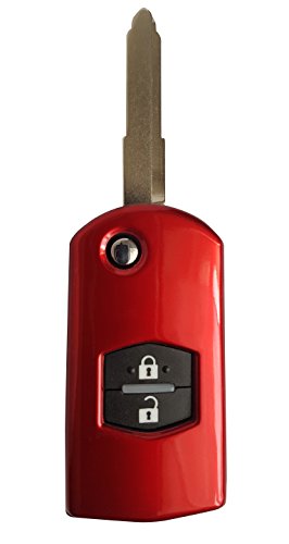 CK + Mazda Auto de llave Carcasa ABS barniz Key Cover Case Funda para 3 2 6 CX de 5 mx de 5