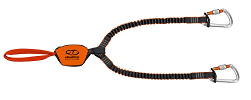 Climbing Technology Classic-k Slider, Juego Ferrata Unisex – Adulto, Naranja/Gris, Talla única