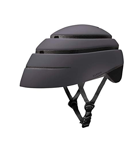Closca Casco Helmet Loop_ Casco de Bicicleta Unisex Adulto (Negro/Negro, M)
