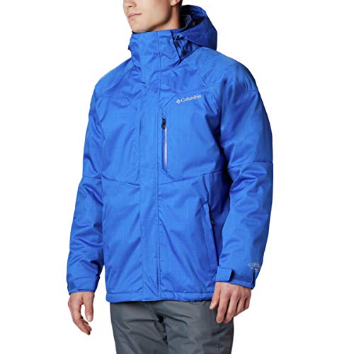Columbia Alpine Action Chaqueta de esquí, Hombre, Azul (Blue 437), L Columbia Alpine Action Chaqueta de esquí, Hombre, Azul (Blue 437), L